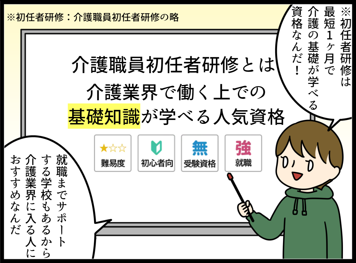 マンガで分かる初任者研修