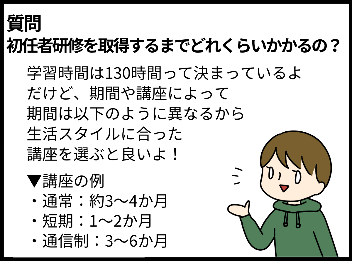 マンガで分かる初任者研修