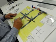 実複線図を使った講習で配線時間の短縮が図れチェック時間の余裕が生まれます。